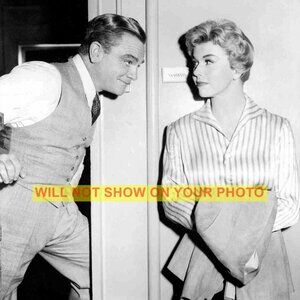 Photo Collectible Print 8x10 Hollywood Actress Lovely Doris Day & James Cagney
